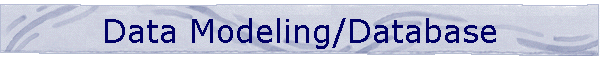 Data Modeling/Database