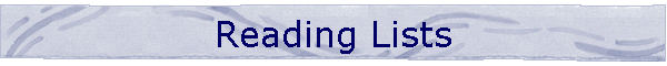 Reading Lists